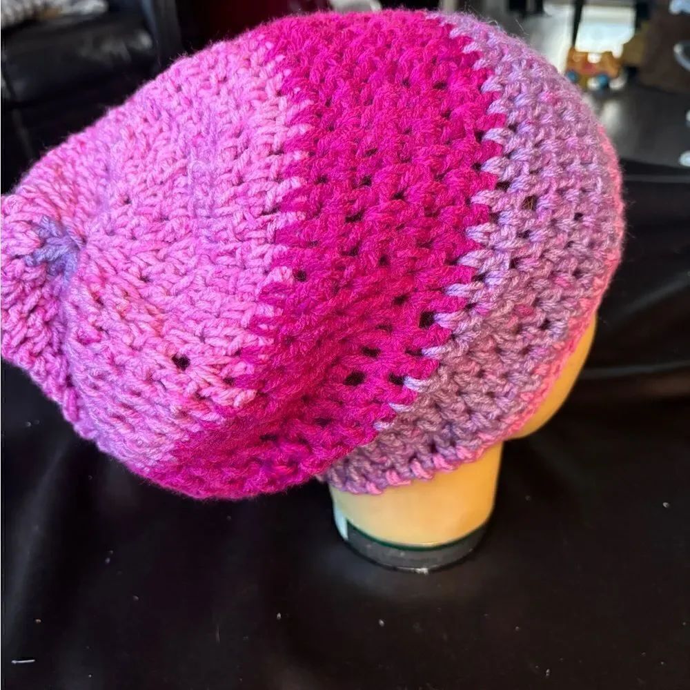 NEW Handmade Crocheted Adult Hat - Picture 8 of 9